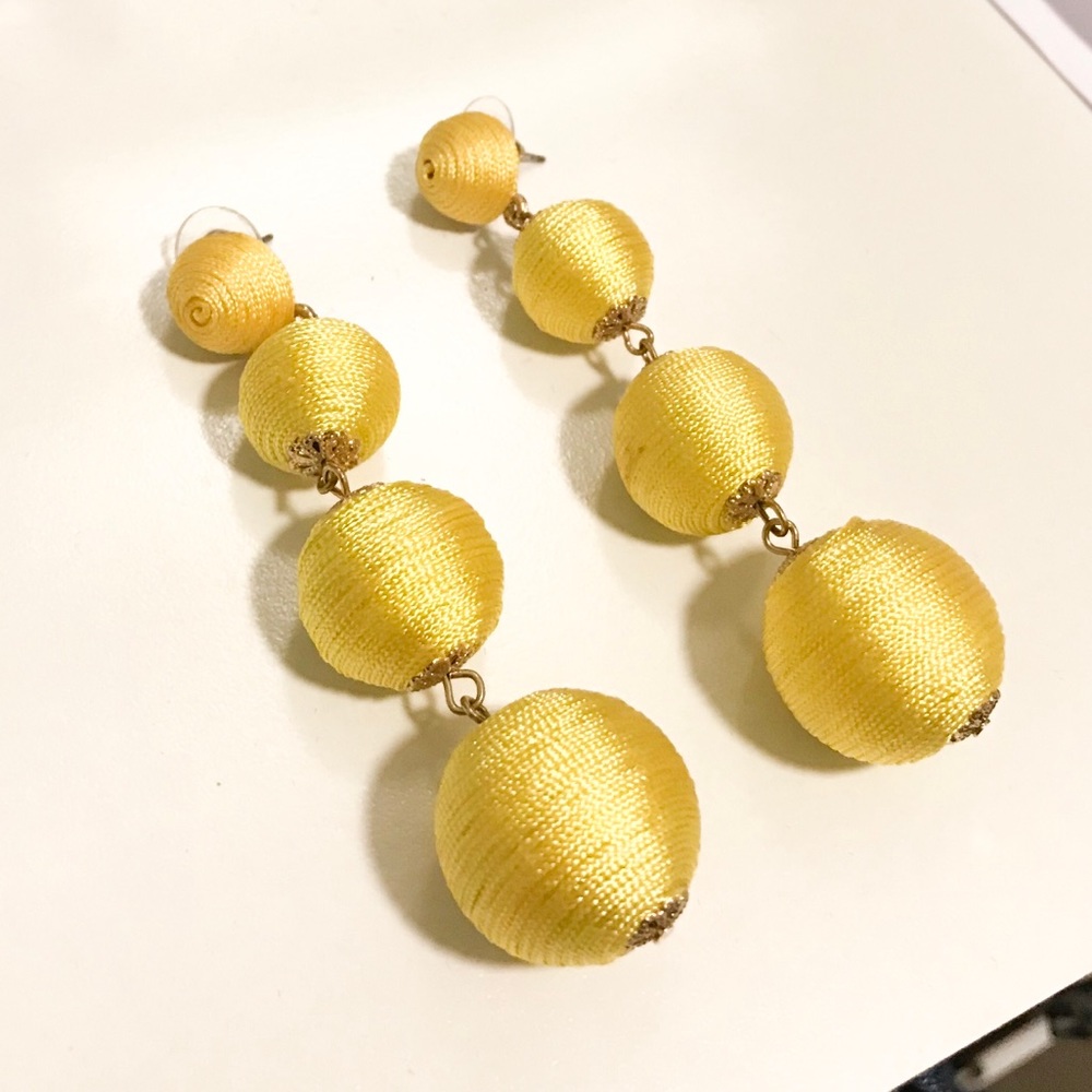 Baublebar yellow earrings